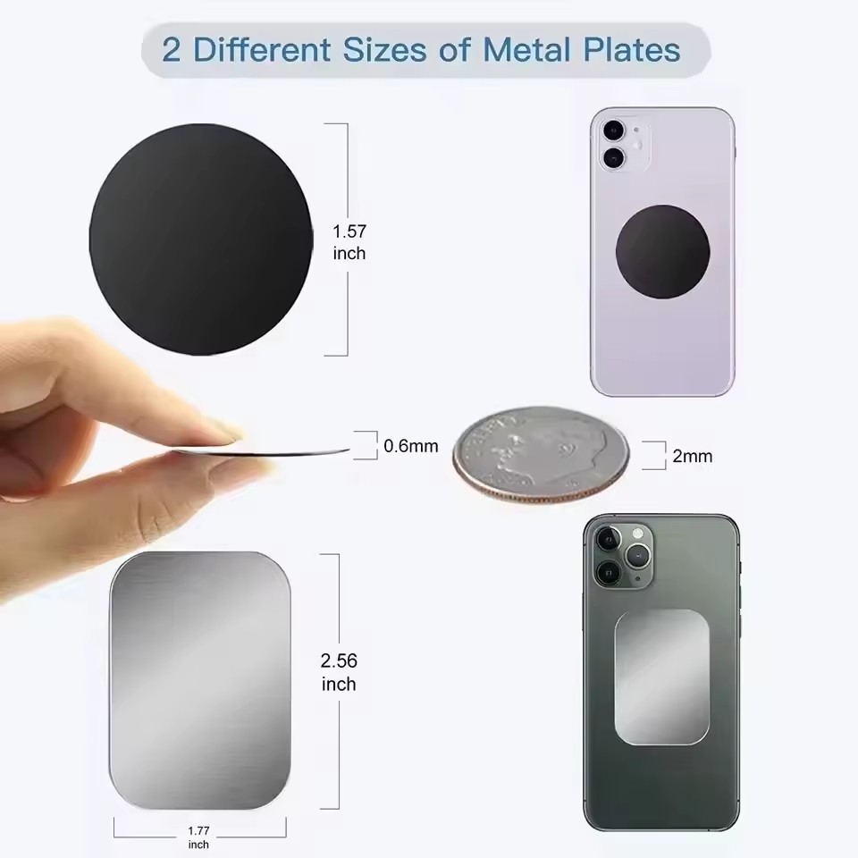 5/10pcs Magnetic Metal Plate D - огляд і ціна Tablet Car Accessories