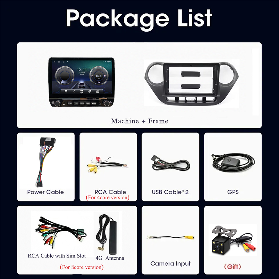 2Din Android 14 Autoradio Mult - огляд і ціна Tablet Danish Mobile & Accessories Faisalabad