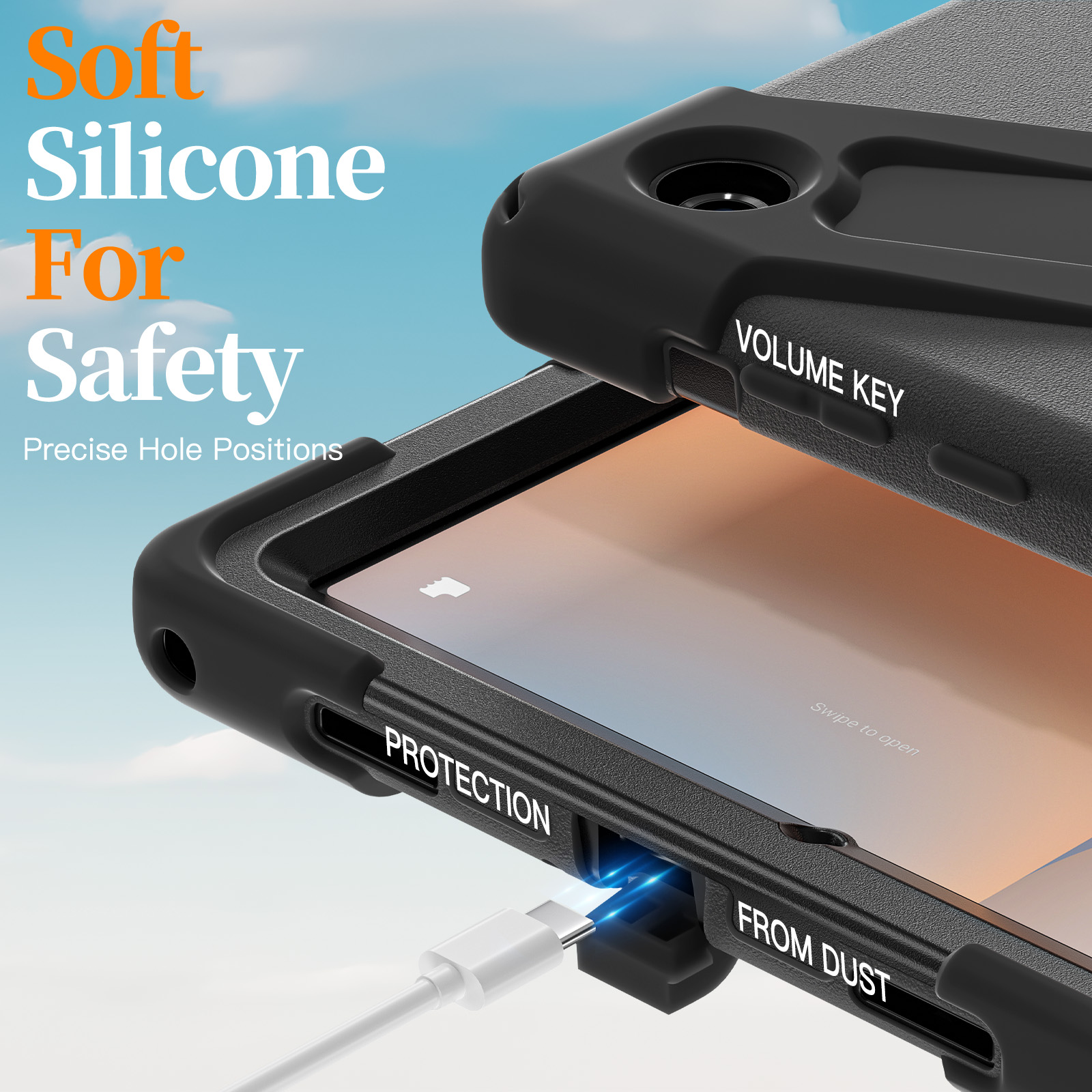 AJIUYU 360° Rotating Rugged Ca - огляд і ціна Vortex Tablet Accessories