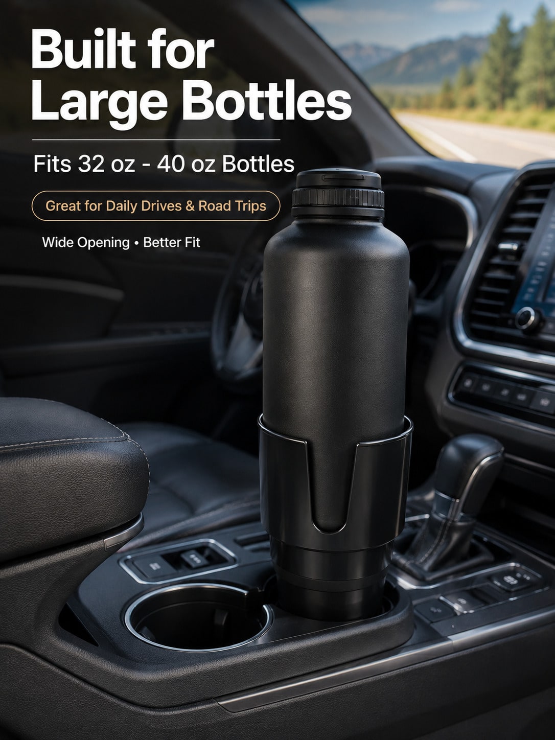Car Cup Holder Expander Adapte - огляд і ціна Tablet Car Accessories