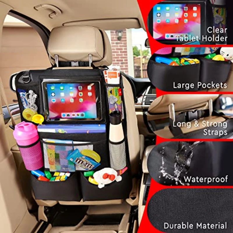 Car Seat Organizer Multifuncti - огляд і ціна Tablet Accessories For Car