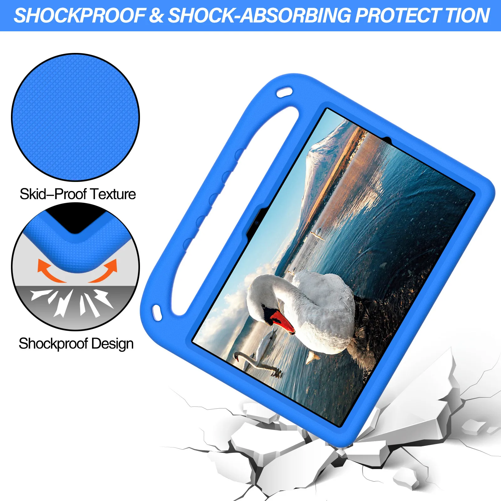 Kids EVA Stand Case For Samsun - огляд і ціна Samsung Tablet A9 Accessories