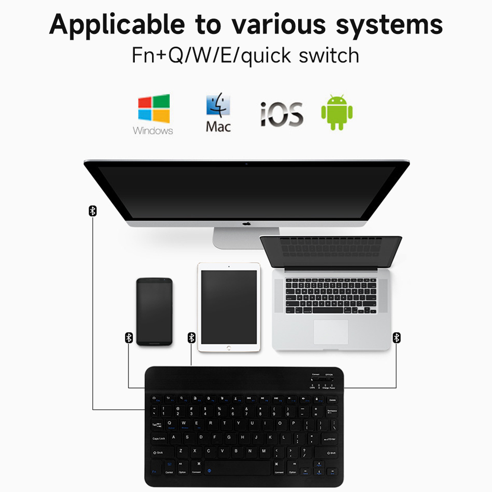 Bluetooth Keyboard for IOS And - огляд і ціна Windows Tablet Accessories