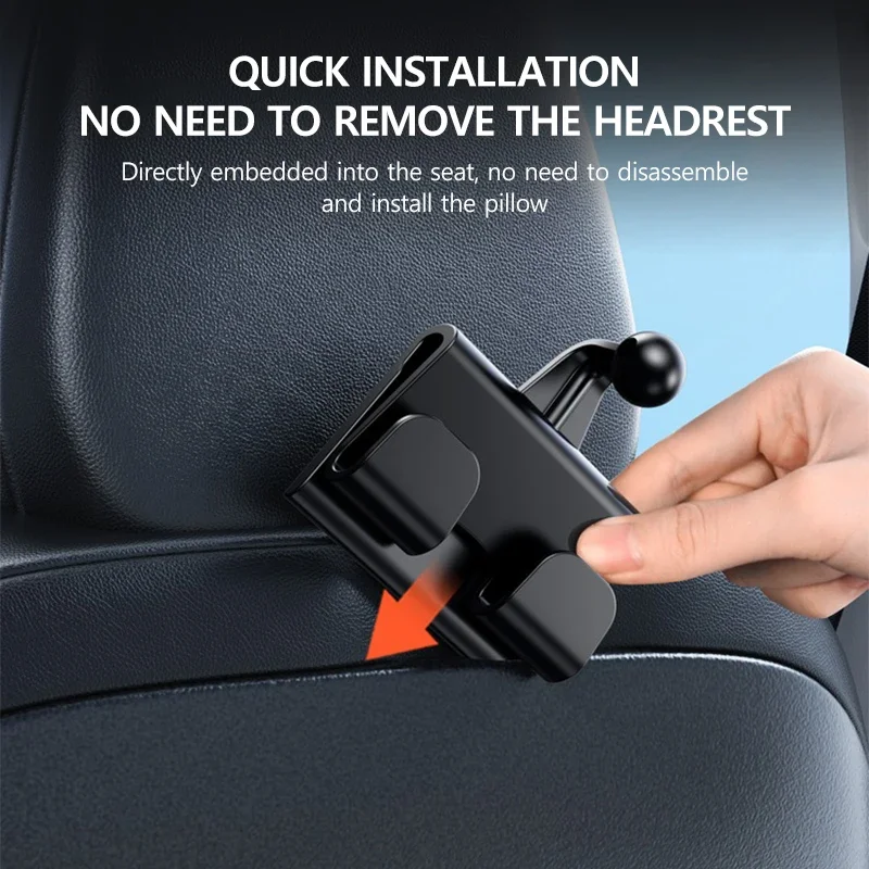 Car Headrest Mount Holder for  - огляд і ціна Tablet Accessories For Car