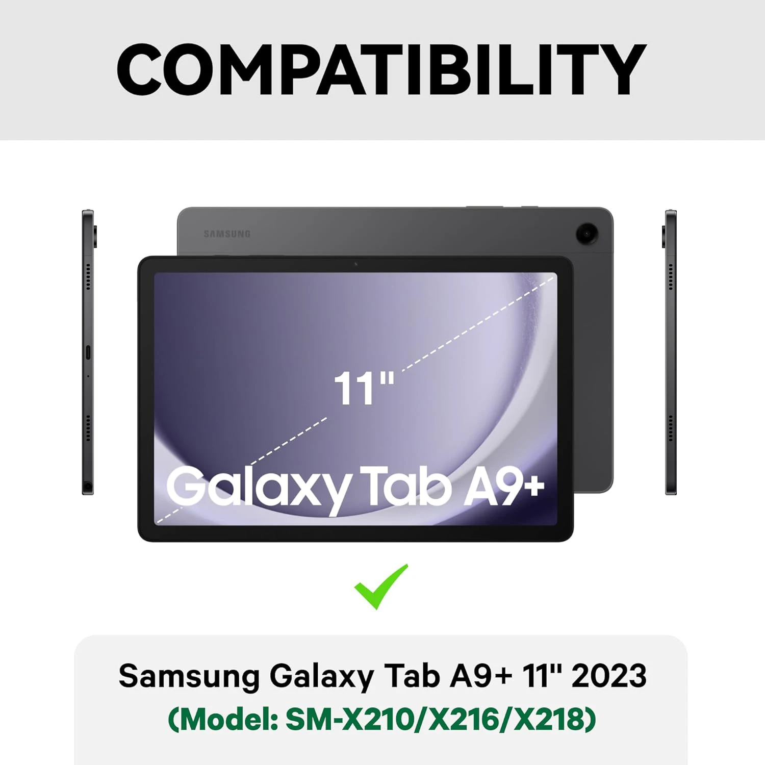 Keyboard Case for Samsung Gala - огляд і ціна Samsung Tablet A9 Accessories