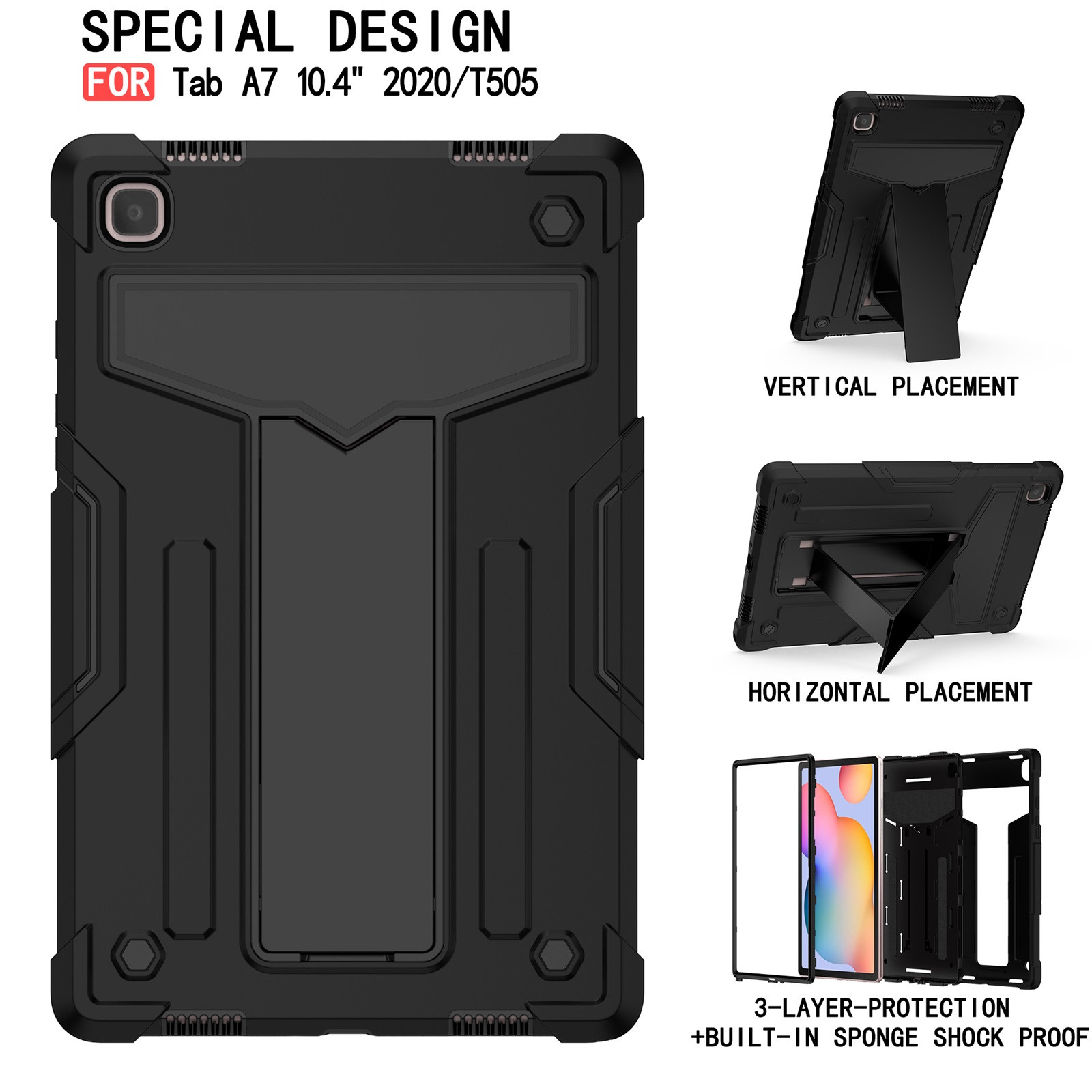 Tablet Pc Protective Case Shoc - огляд і ціна Tablet Cover Accessories