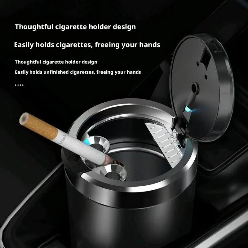 Portable Luminous LED Car Asht - огляд і ціна Tablet Accessories For Car