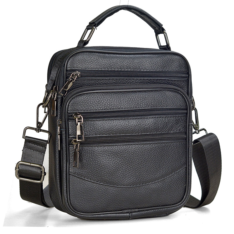 Fashion Men Genuine Leather Ha - огляд і ціна Tablet Shoulder Bag