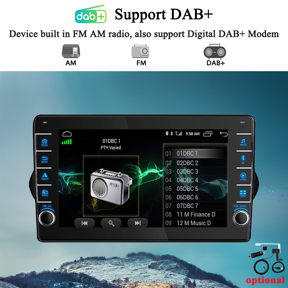 8G 128G Android 14 Carplay Aut - огляд і ціна Tablet Danish Mobile & Accessories Faisalabad