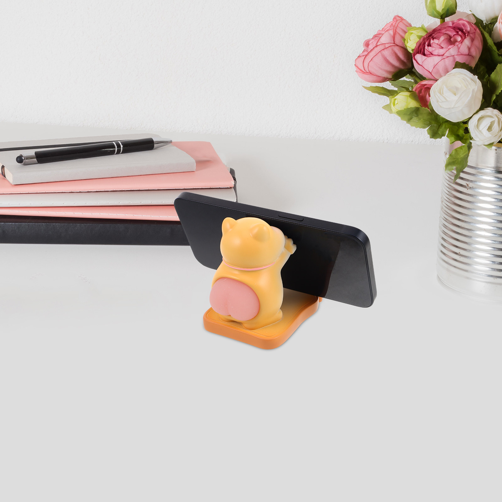Cute Cat Phone Holder Resin Ca - огляд і ціна Tablet Accessories