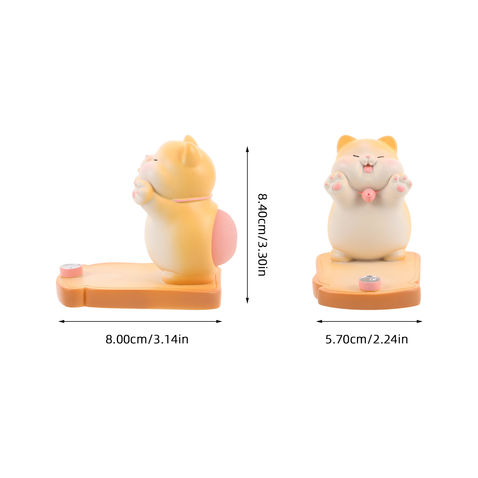 Cute Cat Phone Holder Resin Ca - огляд і ціна Tablet Accessories