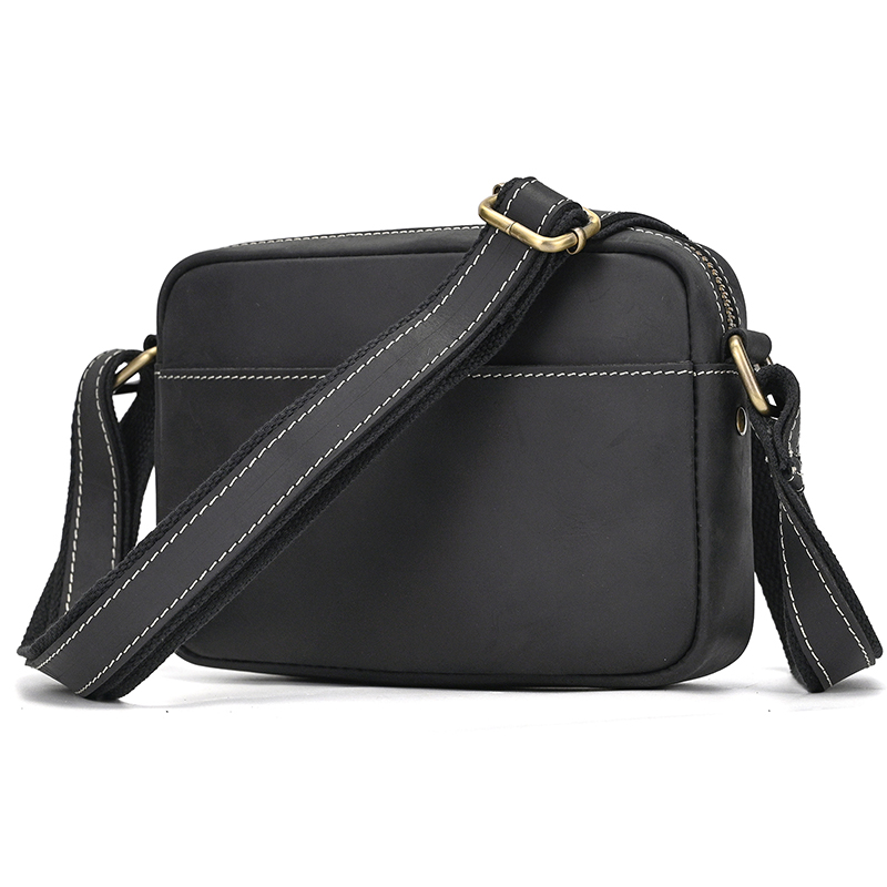 Crazy Horse leather men's cros - огляд і ціна Tablet Shoulder Bag